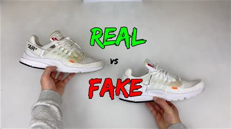 difference between original nike presto and fake|are off white prestos real.